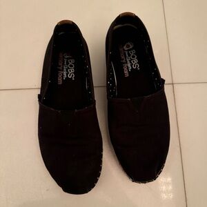 Skechers Bobs from Breeze Memory Foam Black Espadrilles